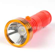 Gift lithium battery light flashlight LED plastic lithium flashlight outdoor home glare small flashlight wholesale 6806