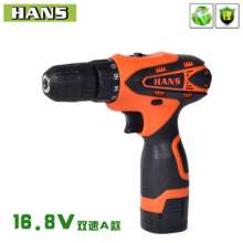 HANS16.8V充电手枪钻 多功能家用电动螺丝刀批充电式起子锂电钻