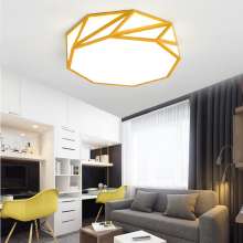LED吸顶灯简约现代客厅灯个性创意几何书房灯餐厅房间温馨卧室灯