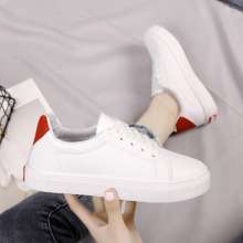 Small white shoes female 2019 summer new Korean version of the round head shallow mouth flat shoes women's casual shoes (shoes 71)