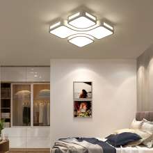 客厅照明LED客厅灯吸顶灯长方形大气现代简约款卧室灯中山灯具