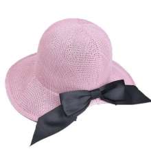 2019 hat ladies summer straw hat wild holiday fisherman hat outdoor beach sun hat seaside sun hat (hat 10)