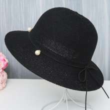 New hat ladies basin hat travel Xiaoqing outdoor new sunshade beach sun hat tide wild (hat 21)