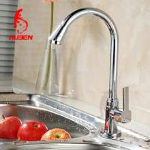 Factory direct single cold kitchen single hole faucet vertical basin basin faucet octagonal single cold alloy faucet 16001