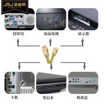 金三角 HDMI2.0版机顶盒投影电脑hdmi高清线4k接电视JSJ JF-8171