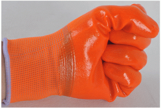 Cowherd 538PVC beef tendon gloves work labor insurance wear imported pure rubber production