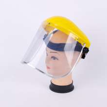 pvc 面罩打磨防护面罩防冲击面屏防飞溅面罩头戴式面罩