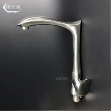 SUS304 stainless steel faucet luxury faucet kitchen faucet new shark casting brushed faucet hot and cold faucet sink sink faucet 10171