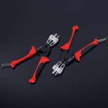 Luwei chrome vanadium alloy steel double color handle wire cutters. 8-inch wire iron wire pliers. Mini bolt cutters. scissors