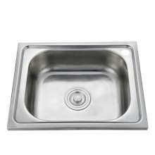 India sells stainless steel sinks. Wash basin 50*40. Kitchen sink. Exported to South Africa. African sink. Domestic engineering sink 5040