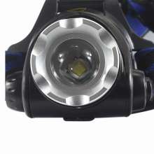 罗门LED伸缩变焦强光头灯    照明  灯 户外夜骑防水打猎强光头灯3004-7