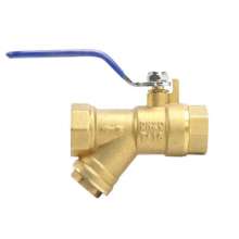 Thick brass filter. Ball valve. Switch integrated Y-type filter valve. 4 points, 6 points, 1 inch, 1.2 inches, 1.5 inches, 2 inches. valve