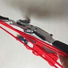 Four pulleys Big Mac high branch scissors. Scissors. knife. Bold nylon rope high-altitude thick branches cut 3 m 5 m rod
