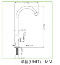 Factory direct plating electroplating vertical ABS plastic faucet high body kitchen sink single cold fast tap