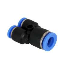 Trachea plastic quick plug connector Y-type three-way reducer PNY10-8/6-4/8-6/12-8 PW12-10