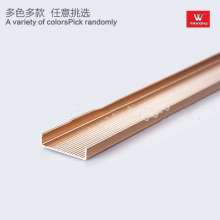 Toothless aluminum alloy T-shaped pressing line. Edge banding. Edge banding. T-shaped buckle wall TV wall metal paint