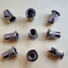 304 stainless steel nut flat head knurled rivet nut stainless steel pull cap nut stainless steel pull mother specifications m3 | m4 | m5 | m6 | m8