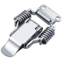 不锈钢工业弹簧锁扣 不锈钢弹簧搭扣 铁鸭嘴扣 五金工具箱锁扣