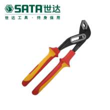 世达（SATA）VDE绝缘耐压水泵钳10寸水泵钳  钳子  五金工具 70145