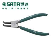 世达(SATA)德式轴用曲口卡簧钳子 钳子 五金工具  (外卡簧) 5寸 72021