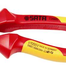 世达（SATA）绝缘电缆钳  钳子 刀子 电缆剪7寸线缆钳电工剪线钳72660