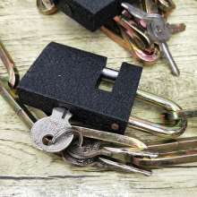 1.2 # car lock universal bicycle lock anti-theft lock iron chain lock iron chain lock universal bicycle lock chain lock bicycle lock square chain chain lock