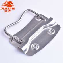 Stainless steel handle luggage accessories spring handle tool box wooden box handle mechanical equipment handle spring handle