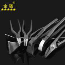 Gold carving Advanced profiled pliers Handmade pliers Hand calcined pliers Metal pliers Industrial cutting pliers Clamps Round nose pliers Expansion pliers Flat nose pliers Triangle pliers Flat pliers
