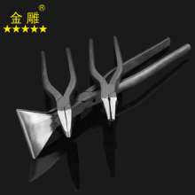 Gold carving Advanced profiled pliers Handmade pliers Hand calcined pliers Metal pliers Industrial cutting pliers Clamps Round nose pliers Expansion pliers Flat nose pliers Triangle pliers Flat pliers