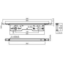 Factory direct door and window accessories / Zinc alloy lock body for export / Lock box for side door LB-003