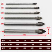 Round shank drill bit Triangle drill set Glass hole opener Tile drill bit Hole opener Reaming drill Ceramic reaming 6 piece