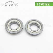 Flange bearings. Casters. Wheels. Hardware tools. F6901ZZ with rib bearings 12 * 24 * 6 * 26.5 Zhejiang z1 quality spot wholesale