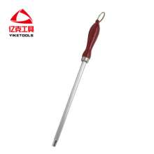 Professional wholesale sharpening stick, small sharpening stick with plastic handle, sharpening stick clamping, round rod sharpening stick