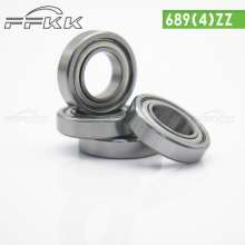 Supply of miniature bearings 689. Casters. Wheels. Hardware tools. (4) ZZ 9 * 17 * 4 height 4mm direct supply from Zhejiang Cixi factory