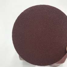 Shaliwei 5 inch flocking sandpaper sheet back velvet disc sandpaper flocking sandpaper sanding and brushing sheet