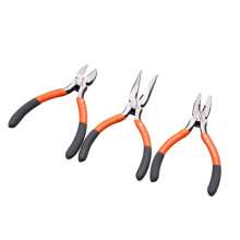 Kapusi Japanese anti-skid fan wire cutters. Pliers. Diagonal pliers. Needle nose pliers. Diagonal pliers DIY handmade jewelry spring toothed pliers