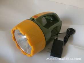 led搜索灯充电探照灯  锂电池手提灯  强光探照灯  应急手电筒户外照明  手电筒 LED灯