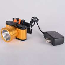 Headlights, new strong light rechargeable headlights, head-mounted lights, LED lights, LED lithium-ion outdoor waterproof long-range head-mounted fishing and hunting mining lamp searchlights