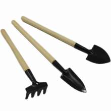 Gardening shovel, fleshy three-piece mini potted plant set, outdoor plant, flower gardening tool