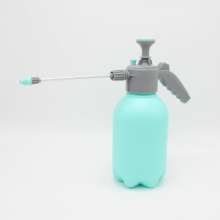 湖蓝色2L手持气压式喷壶园林园艺工具塑料喷壶浇水壶喷水壶洒水壶