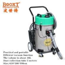 Taiwan BOOXT pneumatic tools direct sales BX-8V mobile dust-free dry grinding system with dust collector vacuum bucket. Mixing bucket