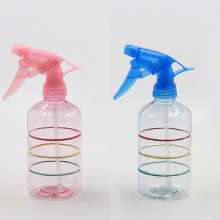 Multifunctional gardening watering plastic small watering can hand-pinch spray bottle watering can with rubber band sprayer small watering can