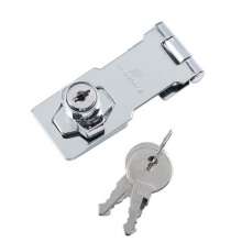 Non-opening drawer lock refrigerator lock with lock lock brand security anti-theft cabinet door lock free slot file cabinet door lock commercial
