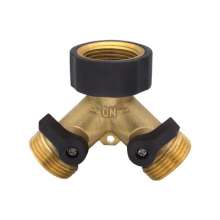 Washing machine three-way valve shunt water distributor washing machine faucet joint 1 / 2 with valve faucet accessories