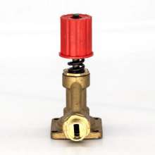 55/58 type high pressure washer repair parts car washer pump head pressure regulating valve iron four-hole pressure regulating valve