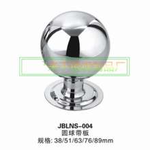 Manufacturer's self-produced stainless steel 304 round ball with plate seat, staircase decoration conjoined ball.    Decorative ball for guardrail.   Stair decoration