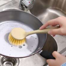 小麦秸锅刷厨房不伤手洗锅刷 浴缸清洁刷多功能锅碗刷 厂家直销