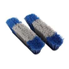 Factory direct high-quality plastic broom head, household daily open fleece cleaning broom, can be equipped with wooden broom