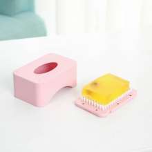 香皂座创意带盖沥水香皂盒塑料旅行便携肥皂盒家用浴室皂盒皂架