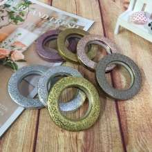 Nano curtain ring 72 double-sided frosted ring Perforated ring Roman rod art ring Buckle ring Curtain accessories ring